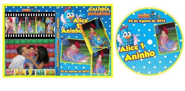 Capa e dvd personalizado+retrospectiva
